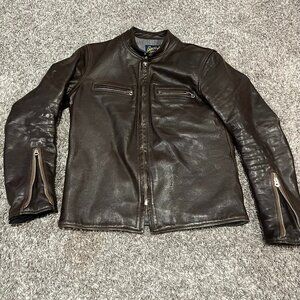 Aero Board Racer 38 Leather Jacket
